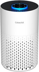 Air Purifiers for Bedroom Home, Cobectal Air Cleaner with H14 True HEPA 3-in-1 Filter for Room up to 1050 ft², Sleep Mode & Aroma Function, Portable Air Purifiers for Office, Dorm, RVs, White