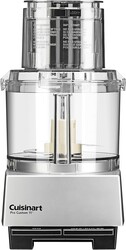 Cuisinart Food Processor, Dishwasher Safe 11-Cup Food Processor with Slicing & Shredding Discs, Cuisinart Pro Custom 11 Stainless Steel Electric Chopper & Kitchen Food Processor, Chrome, DLC-8SBCYP1