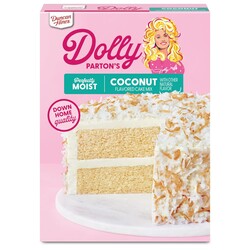 Duncan Hines Dolly Parton's Favorite Coconut Flavored Cake Mix, 15.25 oz.
