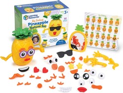 Learning Resources Big Feelings Pineapple Deluxe Set - Fine Motor Toys, Social Emotional Skills Regulation Tools for Kids, Gifts for Boys and Girls, Classroom Must Haves, Occupational Games