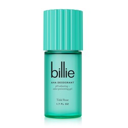 Billie AHA Deodorant 24-hour Odor-Preventing Gel, Aluminum-Free, Tidal Rose, 1.7oz