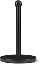 Paper Towel Holder, Black Kitchen Paper Towels Holder Stand, Stainless Steel Paper Towel Holder -Weighted Base, Non-Slip Protect The countertop