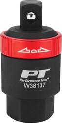 Performance Tool W38137 3/8-Inch Drive Ratcheting Adapter,Black
