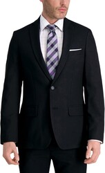 Haggar Mens Smart Wash with Repreve Slim Fit Stretch Machine Washable Suit Separates - Pants & Jackets