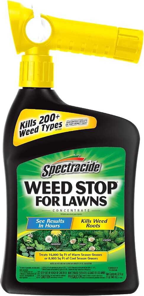 Spectracide Weed Stop For Lawns Concentrate, Ready To Spray, 32 Ounce, 1 Pack