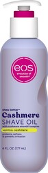eos Cashmere Shave Oil – Vanilla Cashmere, Moisturizing Shave Oil with Shea Butter & Glycerin, Helps Prevents Irritation & Razor Burn, Vegan, 6 fl oz