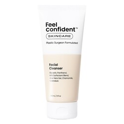 Daily Facial Cleanser - Plastic Surgeon Formulated, Gentle Face Cleanser for Men and Women All Skin Types & Sensitive Skin, Sulfate-Free, Travel Size 8oz/240mL