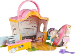 Breyer Mane Beauty | Li'l Beauties Sweet Shop Playset | Brushable Mane and Tail | Model B-MB-10425