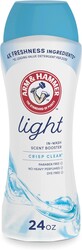 ARM & HAMMER Light In-Wash Scent Booster, Laundry Scent Booster Crisp Clean scent, 24 Oz