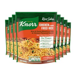 Knorr Rice Sides 8 Count Chicken Flavor Fried Rice For a Tasty Rice Side Dish No Artificial Flavors 5.7 oz