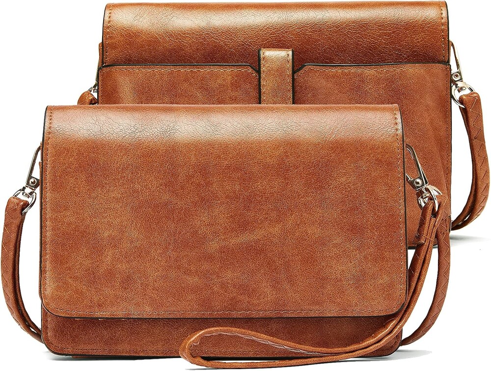 BROMEN Crossbody Bags for Women Small Cell Phone Shoulder Bag Wristlet Wallet Clutch Purse