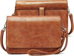 BROMEN Crossbody Bags for Women Small Cell Phone Shoulder Bag Wristlet Wallet Clutch Purse