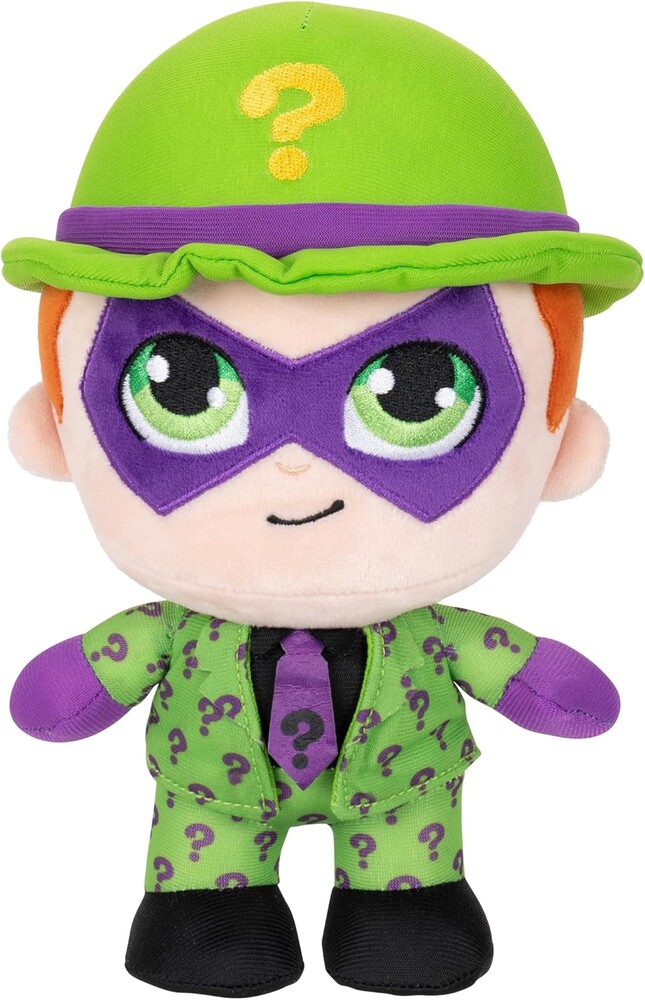 Jazwares DC The Riddler Plush - 8-Inch Stuffed Collectible Super-Villain Toy from Warner Bros. - Officially Licensed - Ages 3+