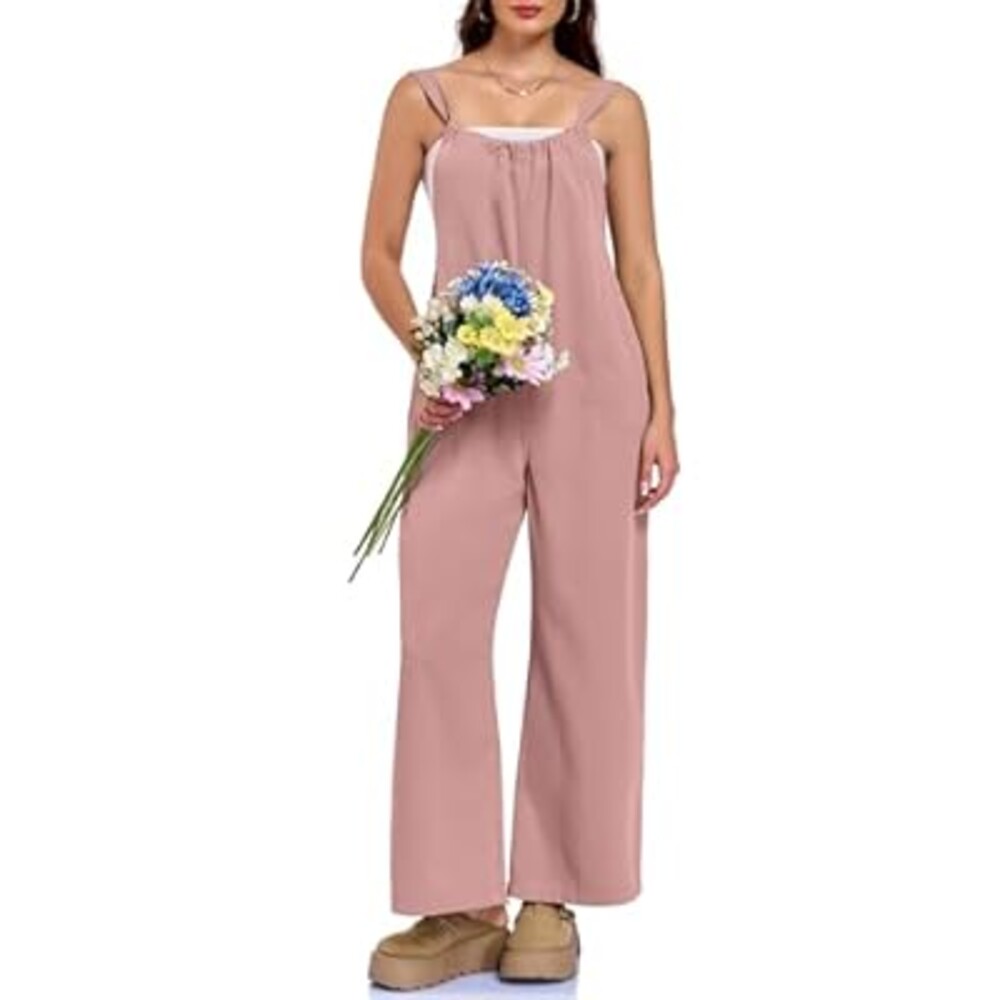 GAMISS One Piece Jumpsuits for Women Casual Overalls Summer Rompers Trendy Jumpers Outfits Travel Clothes