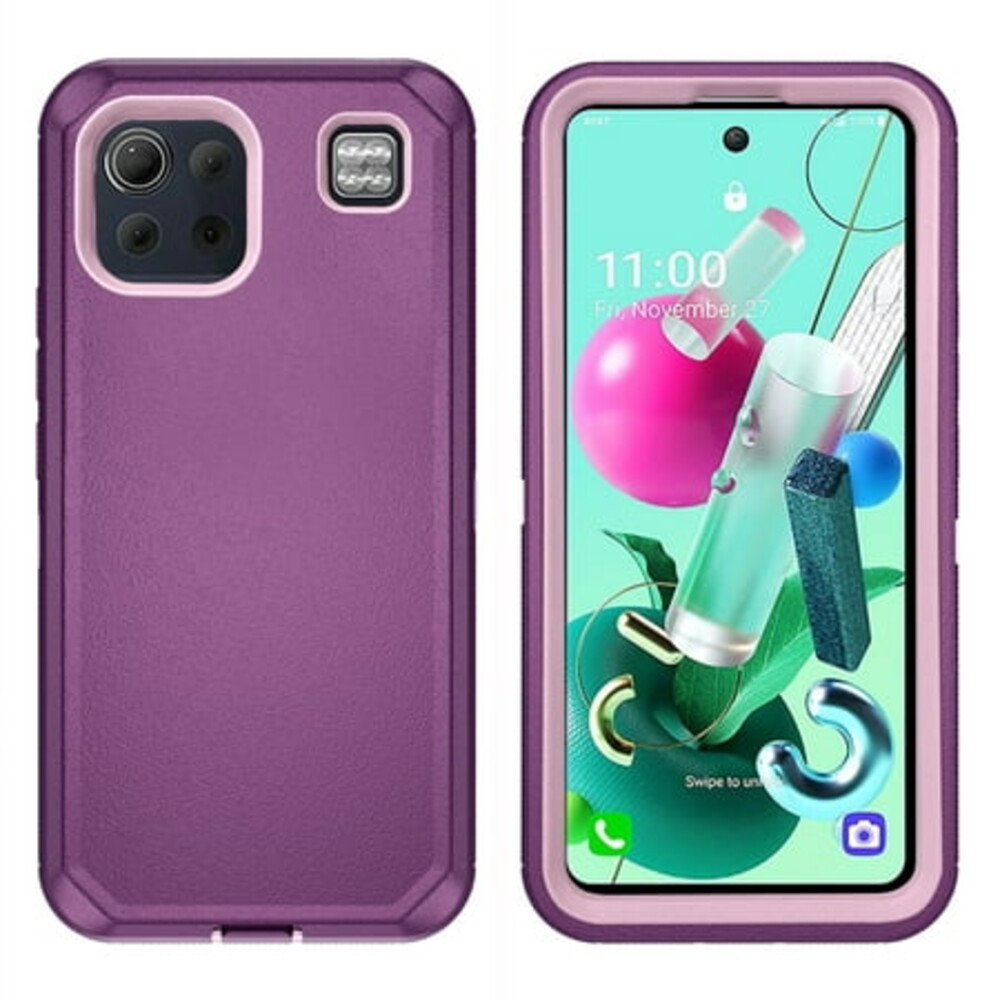 Compatible with OnePlus Nord N30 5G/CE 3 Lite Phone Case Hybrid Rugged Shockproof Hard Protective Drop Proof Full Body Heavy Duty Mobile Cell Cover for OPPO K11x/One Plus 1+ N 30/CE3 Women Men Purple