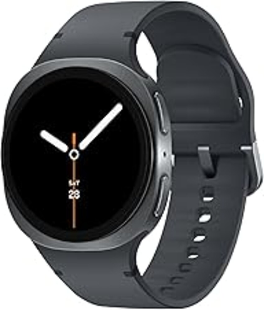 Samsung Galaxy Watch 8 (2025) 40mm Bluetooth Smartwatch, Cushion Design, Fitness Tracker, Sleep Coaching, Running Coach, Energy Score, Heart Rate Tracking, Graphite [US Version, 2 Yr Warranty]