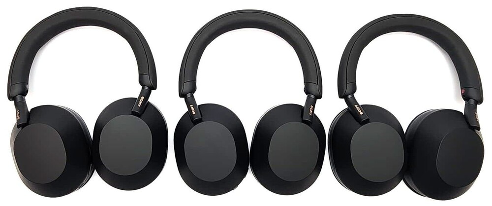 Lot of 3 Sony Wireless Headphones WH-1000XM5SA Active Noise-Cancellation