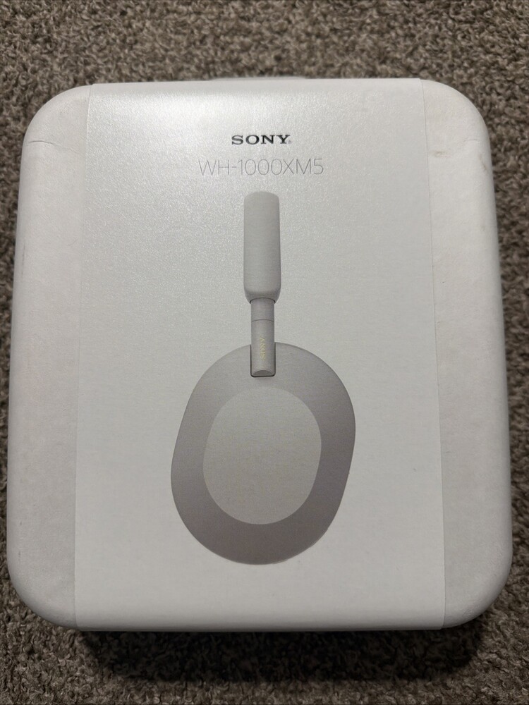 Sony WH-1000XM5 Wireless Noise Canceling Headphones - Silver