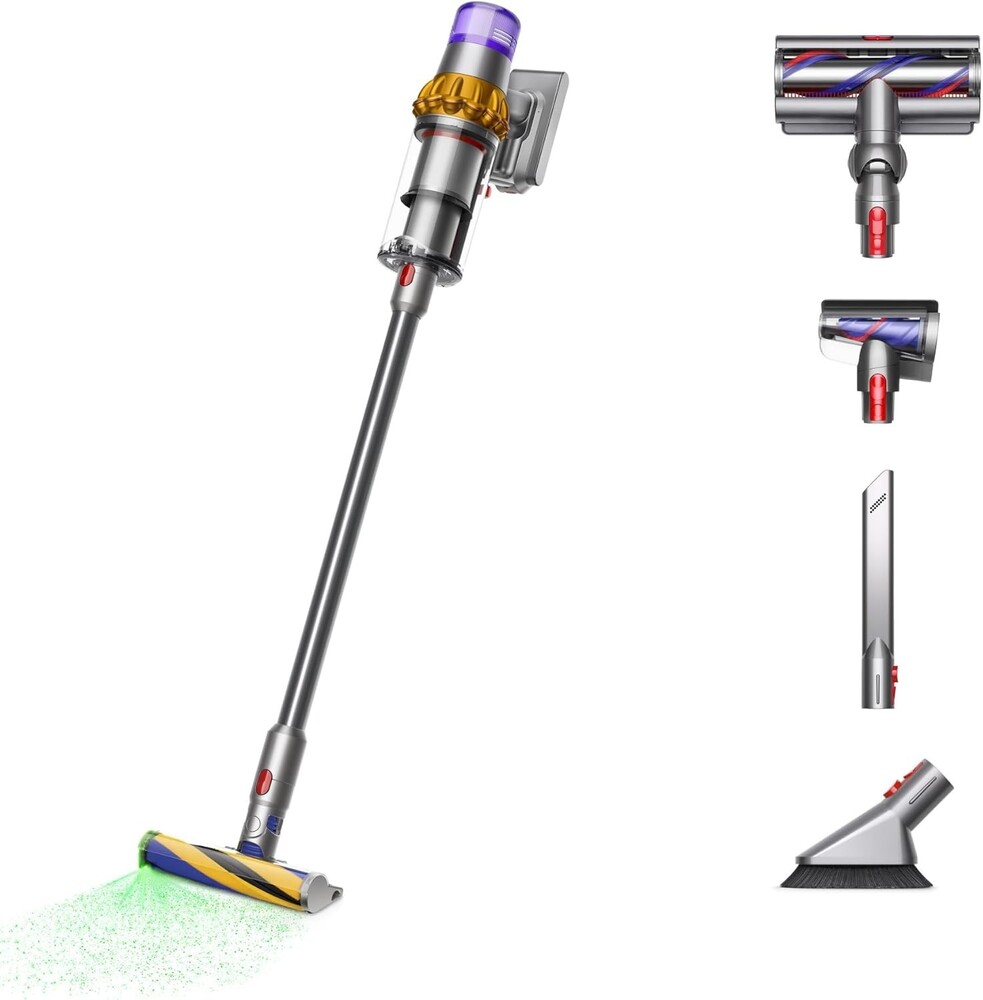 Dyson V15 Detect Absolute Cordless Vacuum | Iron/Gold | USA