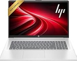 HP 17 Inch Laptop 2026 Edition, 16GB RAM 256GB SSD, Intel 13th i3 CPU (8 Cores), 17.3" IPS Display, Large Screen, Windows 11 with Office 365 for The Web, No Mouse