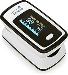 Innovo Deluxe iP900AP Fingertip Pulse Oximeter Blood Oxygen Saturation Monitor with Alarm, Plethysmograph and Perfusion Index