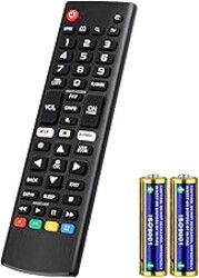 for LG Smart TV Remote Control Replacement,Universal for All LG OLED 3D Thinq TVs for AKB75095307 AKB75375604 AKB74915305 AK75675304 AKB76040302 AKB76037601 AKB75675313 with Battery
