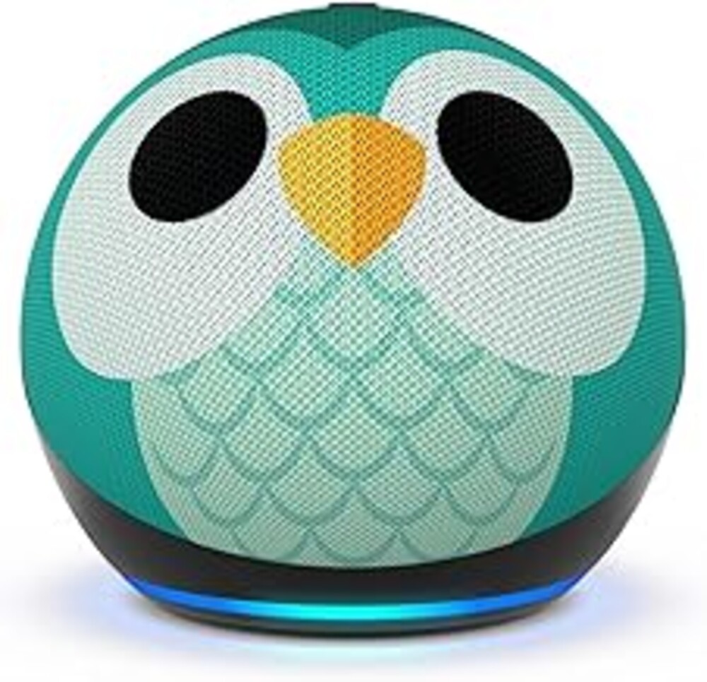 Amazon Echo Dot Kids (newest model) - Designed for kids, Designed for Alexa+, parental controls, Includes 1 Year of Amazon Kids+, Owl