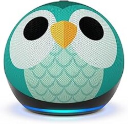 Amazon Echo Dot Kids (newest model) - Designed for kids, Designed for Alexa+, parental controls, Includes 1 Year of Amazon Kids+, Owl