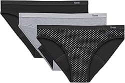 Hanes Women's Comfort, Period. Underwear, Bikini Period Underwear, Super Leaks Period Underwear, 3-pack