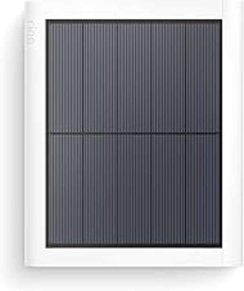 Ring Solar Panel (2nd Generation), 4W for Outdoor Cam Plus, Outdoor Cam (Stick Up Cam), Stick Up Cam Pro, Spotlight Cam Plus, Spotlight Cam Pro - White