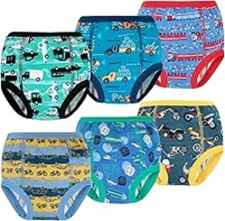 MooMoo Baby Training Underwear for Boys and Girls Absorbent Toddler Training Pants for Girs 2T-7T