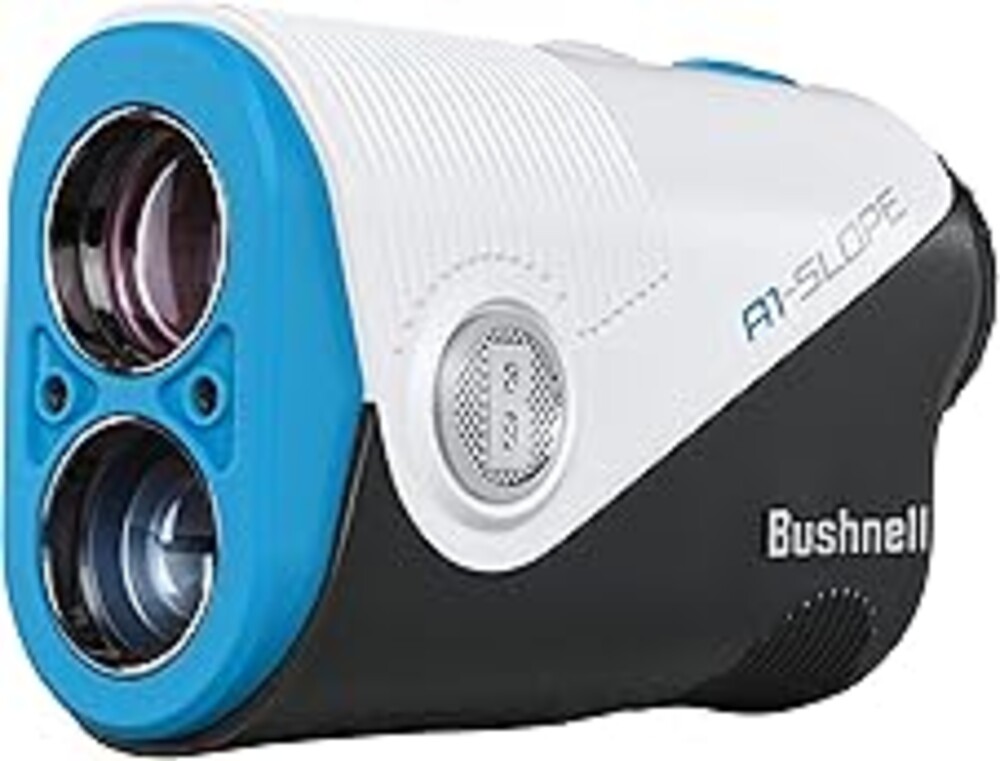 Bushnell Golf A1‑Slope Laser Rangefinder – Ultra‑Compact 6× Magnification, USB‑C Rechargeable, Pinseeker JOLT, Slope On/Off