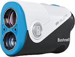 Bushnell Golf A1‑Slope Laser Rangefinder – Ultra‑Compact 6× Magnification, USB‑C Rechargeable, Pinseeker JOLT, Slope On/Off