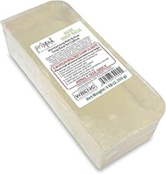 Primal Elements Aloe Soap Base - Moisturizing Melt and Pour Glycerin Soap Base for Crafting and Soap Making, Easy to Cut - 5 Pound