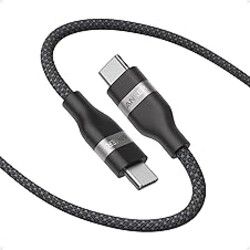 Anker Nano USB C Cable, 240W Flexible Multi-Color Braided Cord, Fast Charging Type C Charger for iPhone 17 Series, MacBook Pro and More (Black, 6ft)
