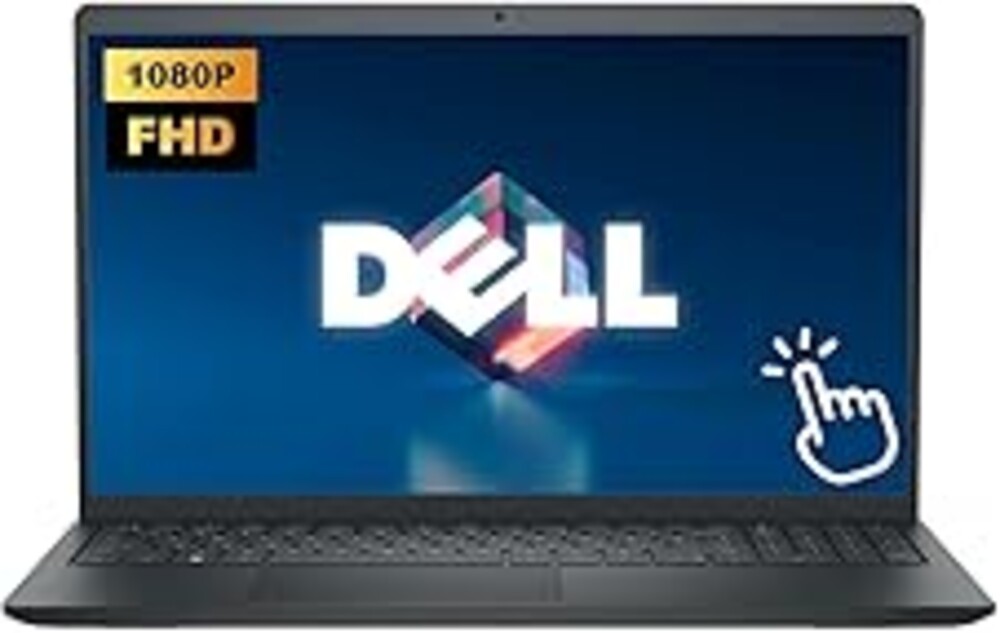 Dell Touchscreen 15.6" Business Laptop Computer, 16GB RAM 512GB Storage (256GB SSD+256GB Docking Station Set), AMD Ryzen 7 7730U (8-Core), FHD Display, Windows 11 Home, Black