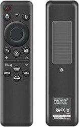 Rechargeable Voice Remote for Samsung Smart TVs, Replacement for 2019–2026 Samsung TV Remote Control with Solar Charging and Voice Search. 2-Year Warranty.