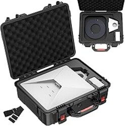 MEKEET Starlink Mini Case, IP67 Waterproof Hard case Fits Star Link Mini Dish, Portable Shoulder Dual Carry Options with Precision Cut Foam For Starlink Accessories,Ideal for Travel and Camping