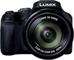 Panasonic LUMIX FZ80D Point and Shoot Digital Camera 4K Photo/Video Recording with Power Optical Image Stabilizer, Vlogging Camera with 60X Optical Zoom & 20-1200mm Wide-Angle Lens - DC-FZ80D