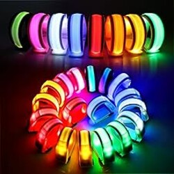 KIRALUMI 40 PCS LED Glow Bracelets, Light Up Wristbands - Halloween Glow in The Dark Party Bracelets Favors Supplies for Christmas, Concerts, Festivals, Game Prizes, Sports, Rave Accessories.