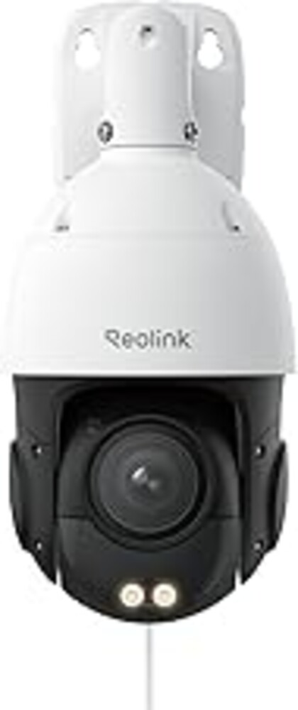 REOLINK RLC-823S2 Smart 4K/8MP UHD PTZ Security Camera with Cutting-Edge 16X Optical Zoom and 3D Zoom, Color Night Vision with Spotlights, Person/Vehicle/Animal Detection, 2 Way Talk, 24/7 Recording