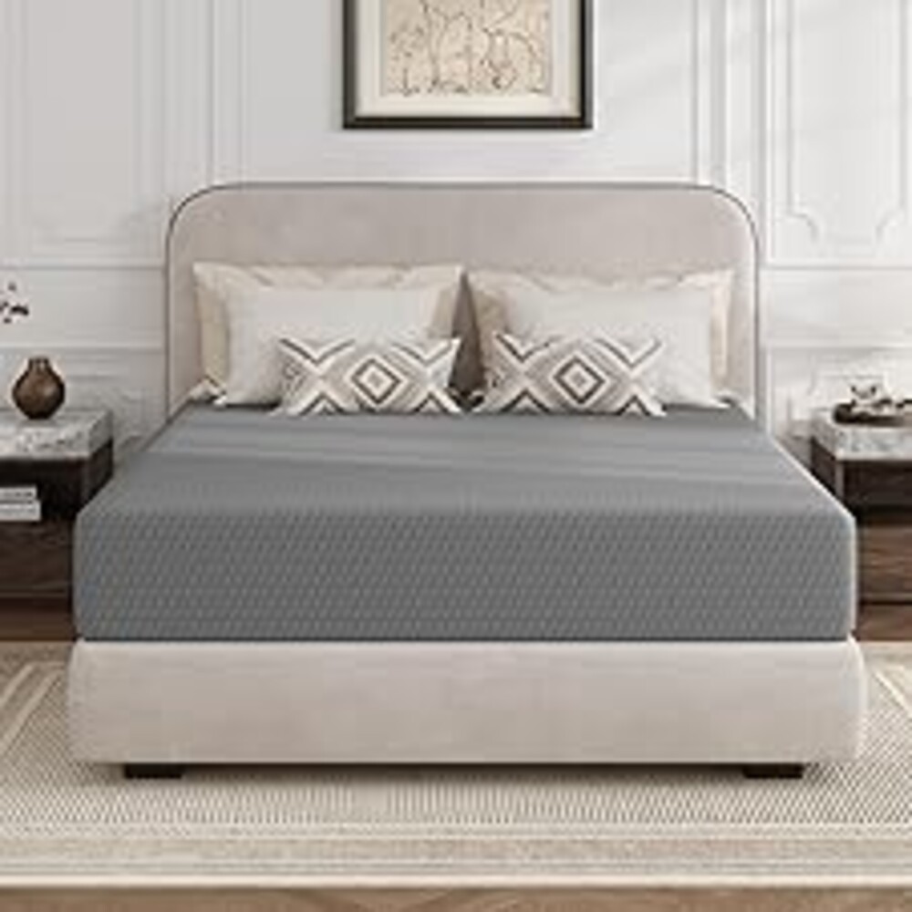 Novilla King Size Mattress, 12 Inch Memory Foam Mattress King for Cool Night Sleep & Pressure Relief, Thermally Balanced Foam Mattresses For Heat Dissipation, CertiPUR-US Certified Mattresses in a Box