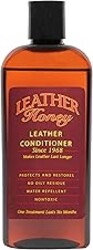 Leather Honey Leather Conditioner, Since 1968. for All Leather Items Including Auto, Furniture, Shoes, Purses and Tack. Non-Toxic and Made in the USA / 8 Fl Oz (Pack of 1)