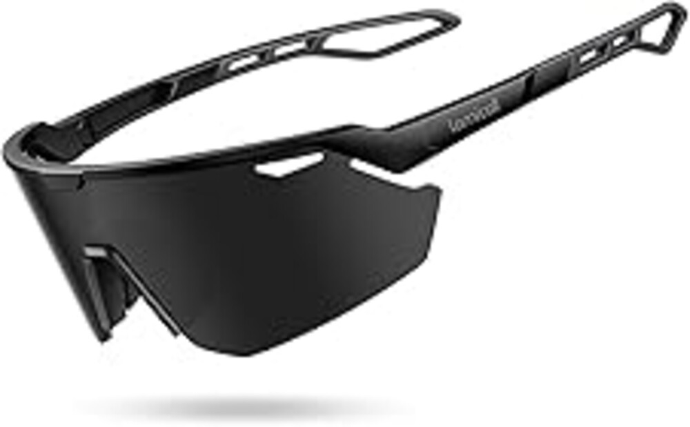 Lamicall 24g Polarized Sports Sunglasses for Men Women - UV400 Protection Sun Glasses Gifts for Running Cycling Baseball