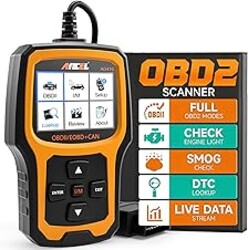ANCEL AD410 Enhanced OBD2 Scanner, Vehicle Code Reader for Check Engine Light, Automotive OBD II Scanner Fault Diagnosis, OBDII Scan Tool for All OBDII Cars 1996+, Black/Yellow