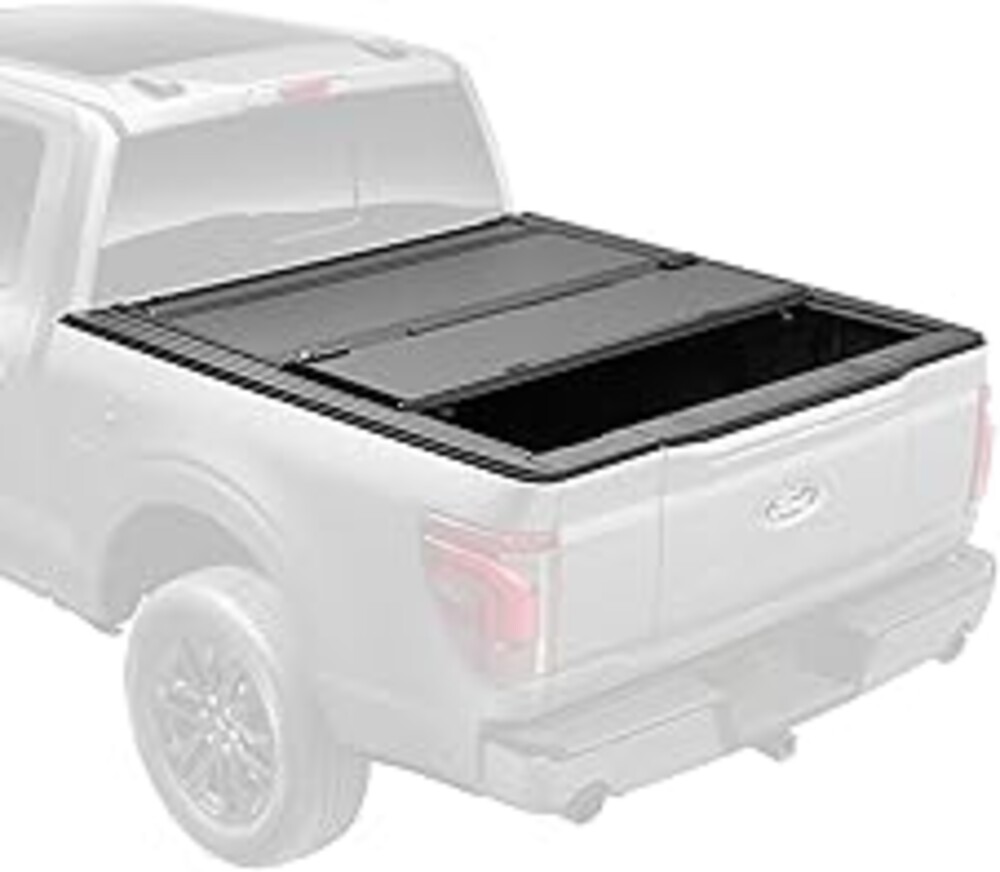 RealTruck BAK BAKFlip MX4 Hard Folding Truck Bed Tonneau Cover | 448339 | Fits 2021-2026 Ford F-150 (incl. Raptor/Lightning) 5' 7" Bed (67.1")