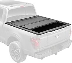 RealTruck BAK BAKFlip MX4 Hard Folding Truck Bed Tonneau Cover | 448339 | Fits 2021-2026 Ford F-150 (incl. Raptor/Lightning) 5' 7" Bed (67.1")