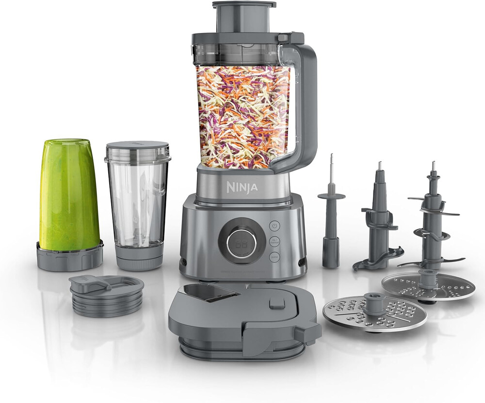 Ninja Blender & Food Processor Combo, Foodi Power Blender System for Smoothies, 