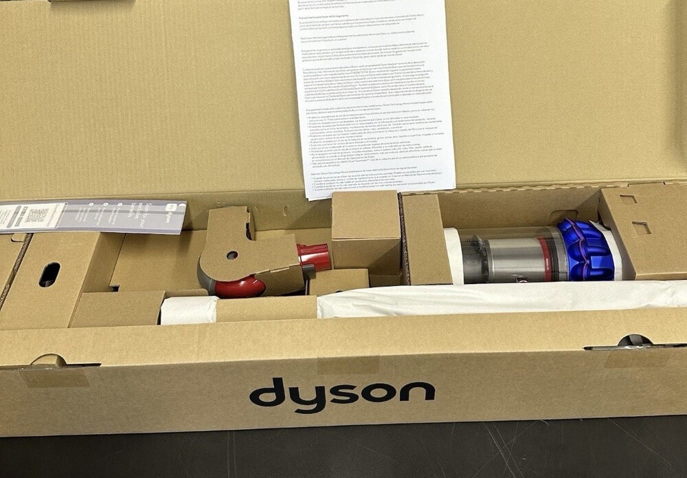 Dyson V15 Detect Pro Cordless Vacuum Cleaner Nickel/Blue New Open Box