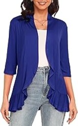 Argstar Women's 3/4 Sleeve Cardigan (S-3XL)